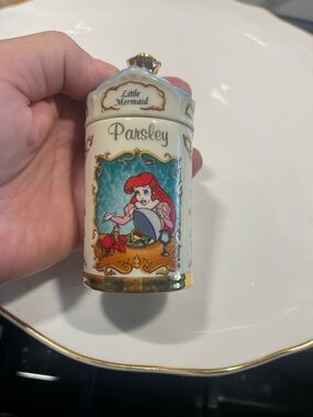 Lenox Disney The Little Mermaid Parsley Spice Jar